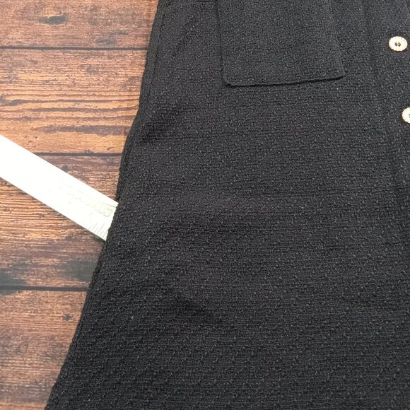 Tuckernuck Pomander Place Myla Textured Romper Black Large - Picture 6 of 10